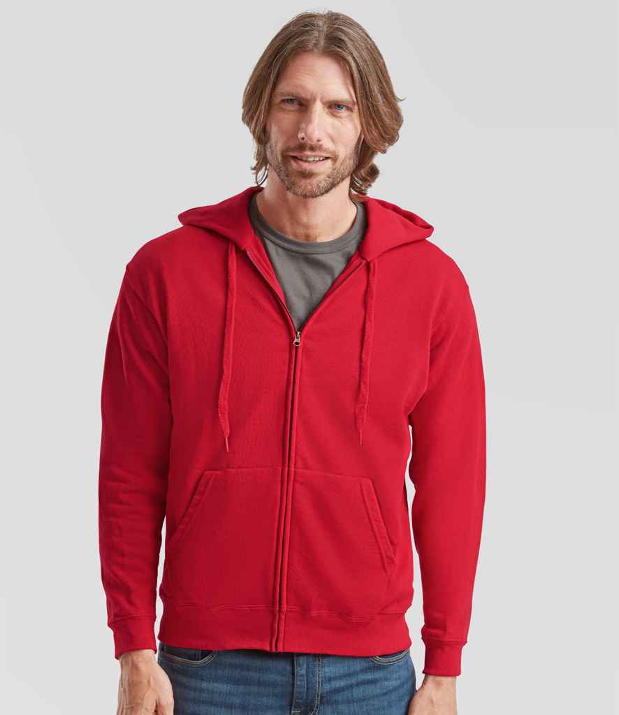 Fruit of the loom zip neck sweatshirt hotsell
